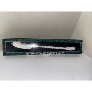 International Silver Company Silver Plated Spoon in Original Box Collectible